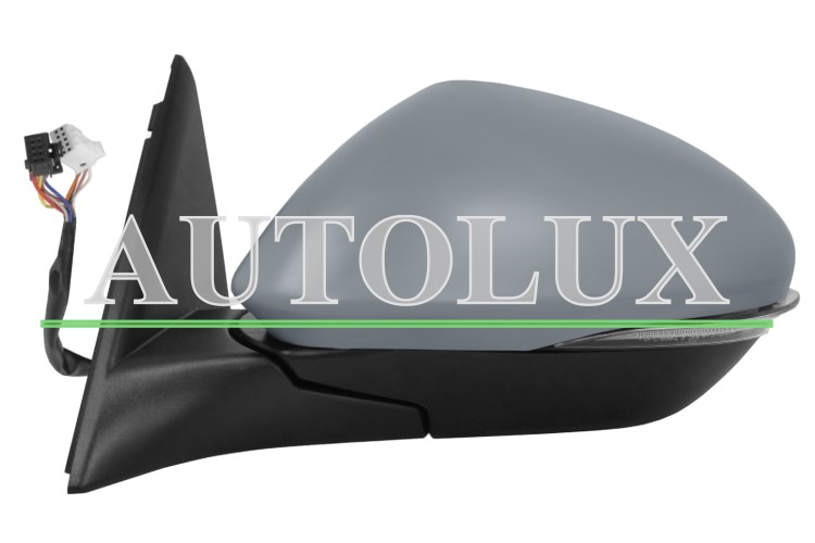 Espejo retrovisor alfa romeo stelvio 2017-> electrico / termico / piloto intermitente / memoria / imprimado / izquierdo.  Referencia OE:156129088