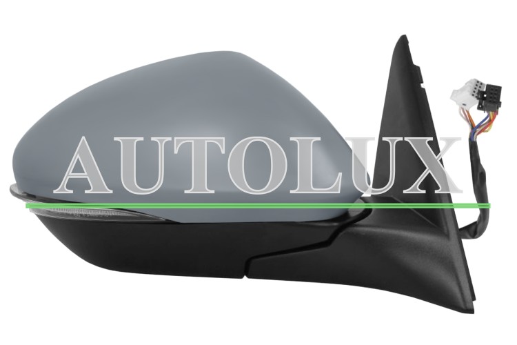 Espejo retrovisor alfa romeo stelvio 2017-> electrico / termico / piloto intermitente / abatible electricamente / memoria / side assist / con sonda / imprimado / derecho.  Referencia OE:156123547