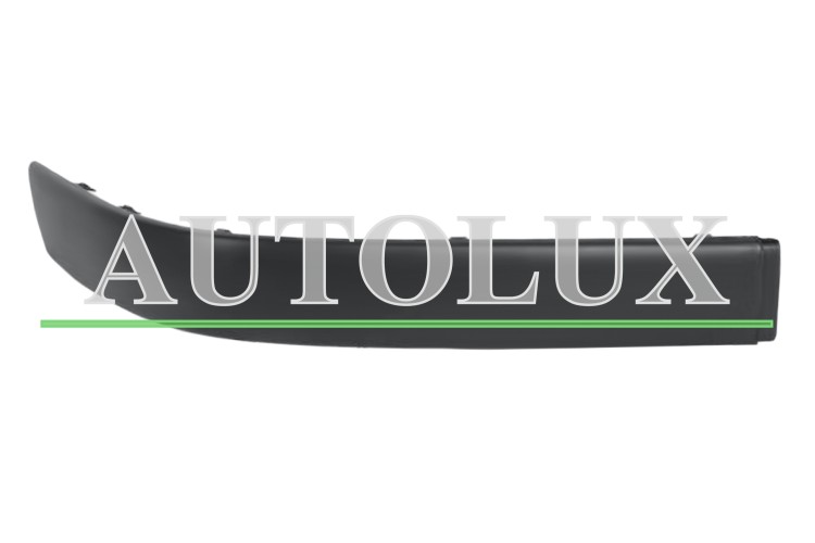 Moldura audi 80 1991-1996 parachoques trasero / izquierda.  Referencia OE:8A0807421A01C