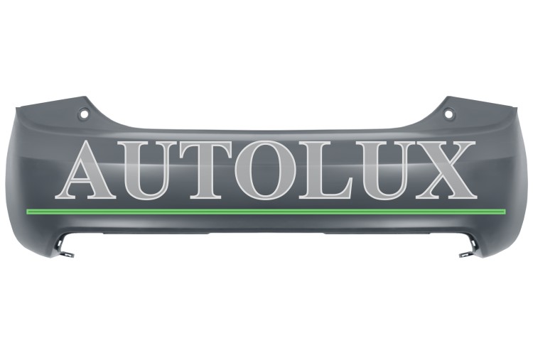 Parachoques audi a1 2010-2014 trasero / imprimado.  Referencia OE:8X0807067GRU