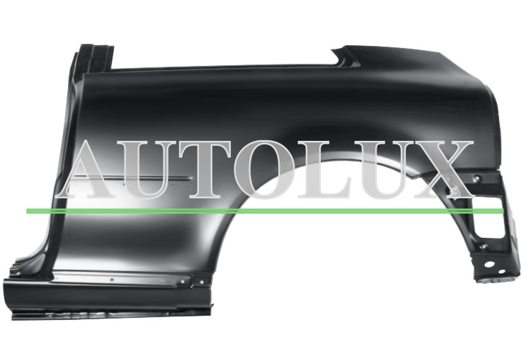 Aleta audi a3 1996-2003 trasera izquierda.  Referencia OE:8L3809837