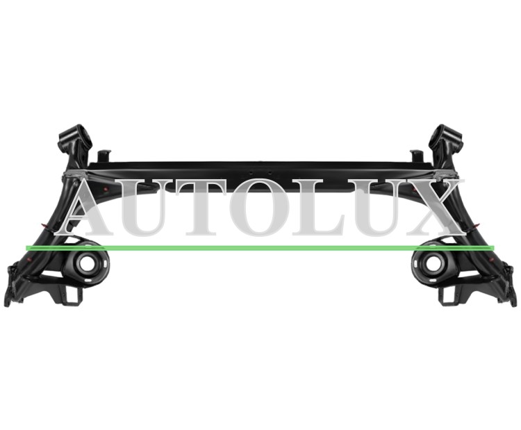 Soporte de eje seat toledo 1999-2004 trasero.  Referencia OE:1J0500051G