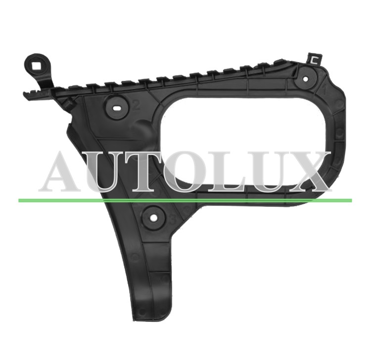 Soporte parachoques audi a3 2012-2016 trasero / 4 puertas / cabrio / izquierdo.  Referencia OE:8V5807377