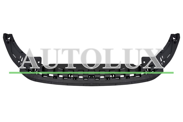 Bandeja parachoques audi a3 2012-2016 delantera / 4 puertas / cabrio / inferior.  Referencia OE:8V5807233