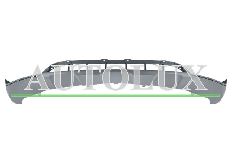 Spoiler audi q3 2011-2015 parachoques delantero / modelo s-line.  Referencia OE:8U0807061BGRU