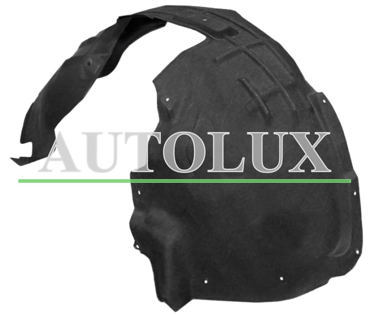 Guardabarros audi q5 2008-2012 delantero / fieltro / izquierdo.  Referencia OE:8R0821171F