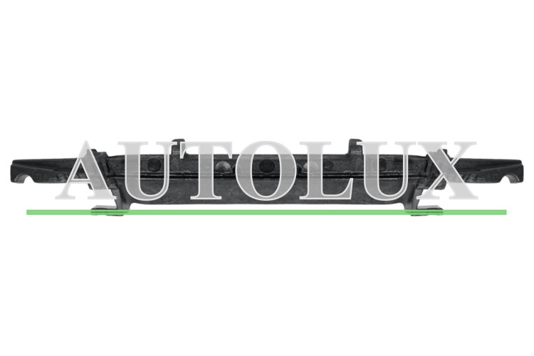 Absorbedor parachoques audi q5 2008-2012 delantero.  Referencia OE:8R0807550C
