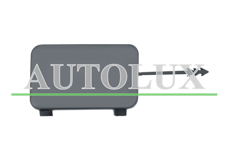 Tapagancho audi q5 2012-2017 parachoques trasero / imprimado / izquierdo.  Referencia OE:8R0807449AGRU