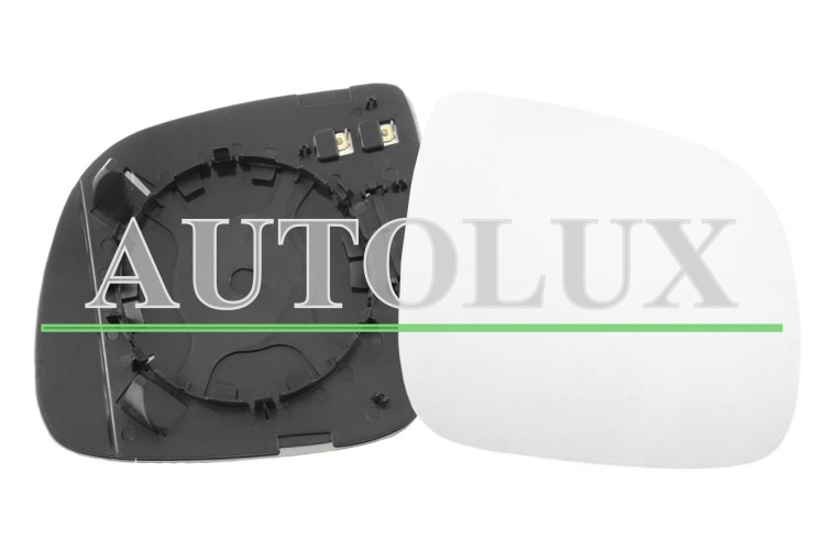 Cristal espejo retrovisor audi q7 2006-2009 con soporte / termico / convexo / derecho.  Referencia OE:4L0857536A