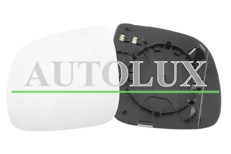 Cristal espejo retrovisor audi q7 2006-2009 con soporte / termico / convexo / izquierdo.  Referencia OE:4L0857535A