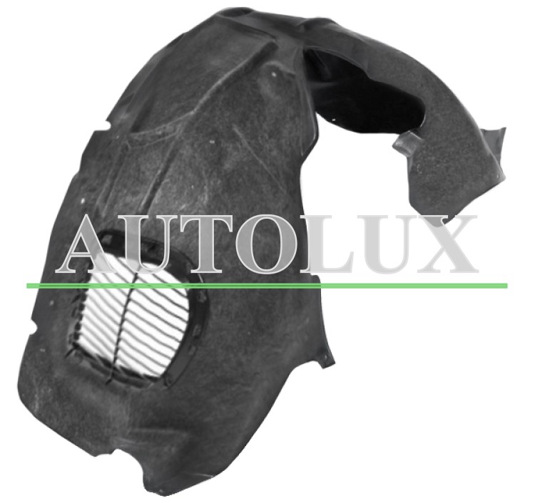 Guardabarros audi q7 2006-2009 delantero / con rejilla / fieltro / derecho.  Referencia OE:4L0809962C