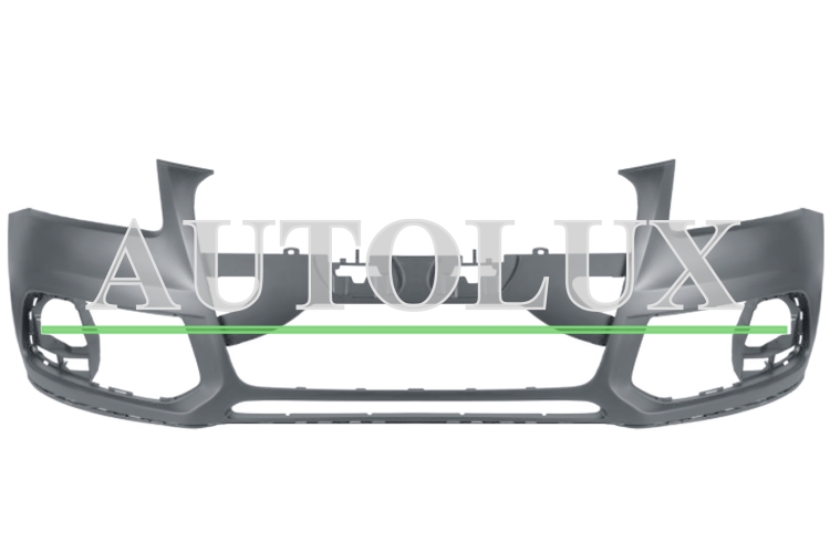 Parachoques audi q5 2012-2017 delantero / imprimado.  Referencia OE:8R0807065GRU