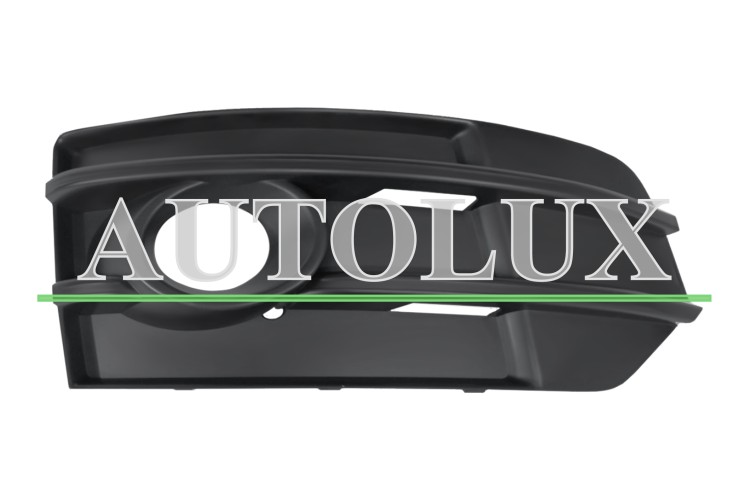 Rejilla audi q5 2012-2017 parachoques delantero / modelo offroad / con antiniebla / derecha.  Referencia OE:8R0807682G01C
