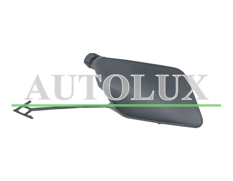Tapagancho audi a3 2016-2020 3/4/5 puertas / cabrio / parachoques delantero / modelo s-line / imprimado.  Referencia OE:8V3807241CGRU
