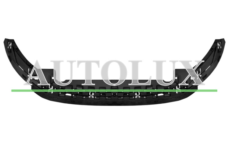 Bandeja parachoques audi a3 2016-2020 delantera / 3/5 puertas / inferior.  Referencia OE:8V3807233B