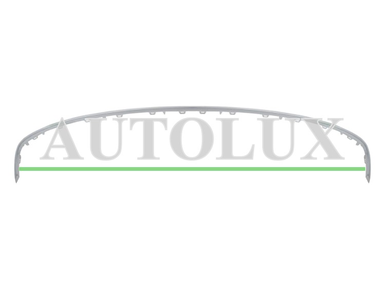 Moldura spoiler audi a4 2015-2019 sedan / parachoques trasero / modelo s-line / gris plata.  Referencia OE:8W0853551A3Q7