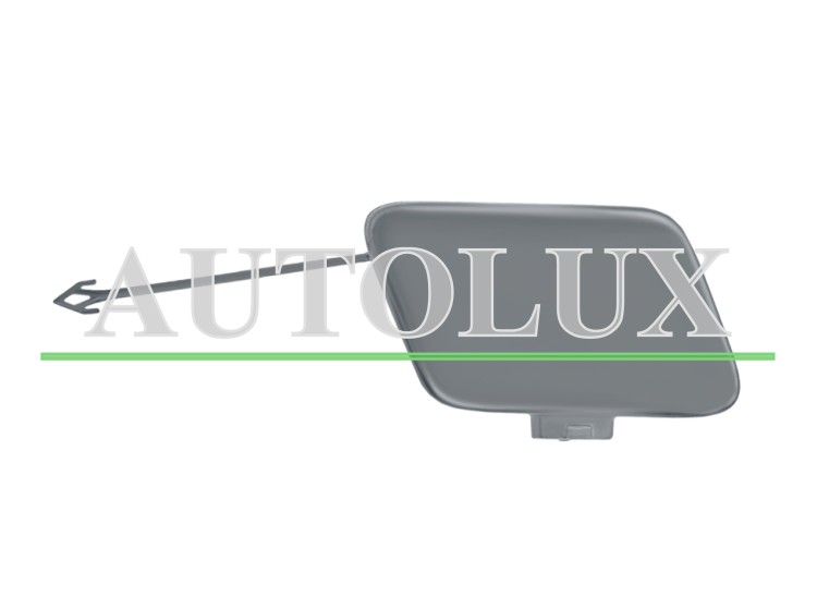 Tapagancho audi a4 2015-2019 parachoques delantero / imprimado.  Referencia OE:8W0807241GRU