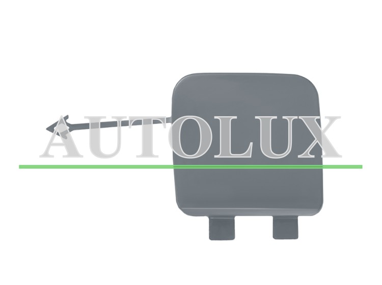 Tapagancho audi a4 2015-2019 parachoques trasero / imprimado.  Referencia OE:8W5807441GRU