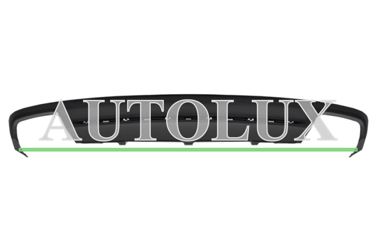 Spoiler audi a6 2014-2016 parachoques trasero.  Referencia OE:4G0807521P9B9