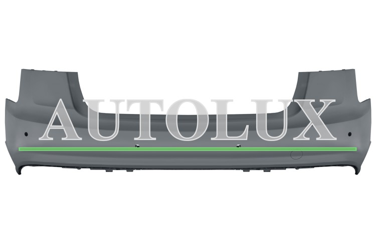 Parachoques audi a6 2016-2019 trasero / sedan / modelo s-line / con sensor / imprimado.  Referencia OE:4G5807067LGRU