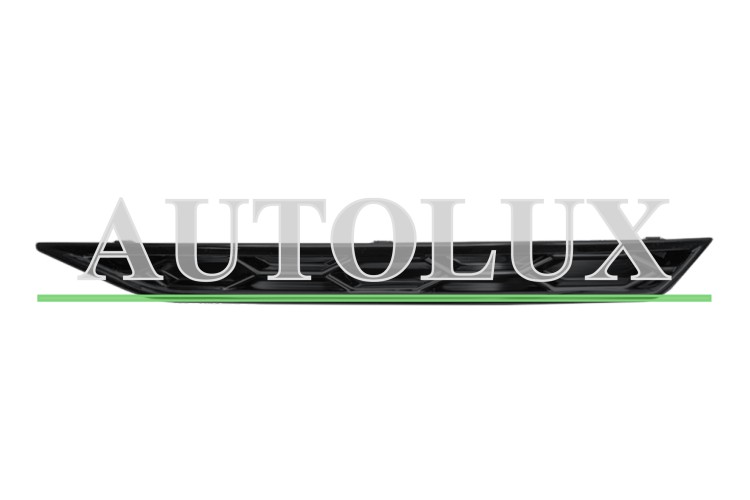 Rejilla audi q3 2015-2018 parachoques delantero / modelo s-line / negra brillante / inferior / izquierda.  Referencia OE:8U0807925T94