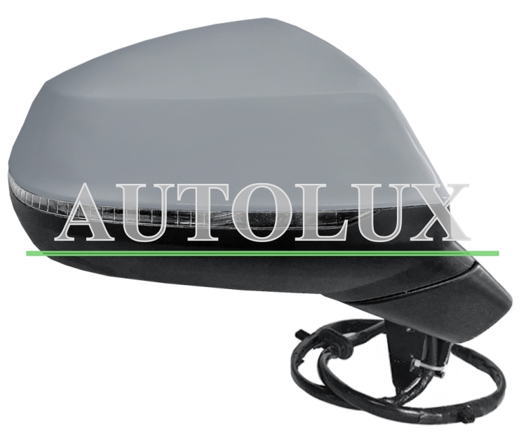 Espejo retrovisor audi q5 2017-2020 electrico / termico / piloto intermitente / side assist / imprimado / derecho.  Referencia OE:4M1949146