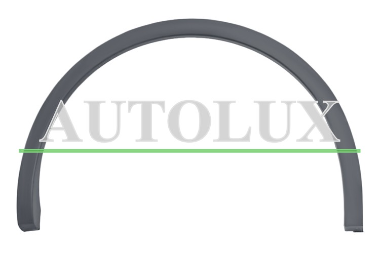 Moldura aleta audi q5 2017-2020 trasera / imprimada / derecha.  Referencia OE:80A853818AGRU
