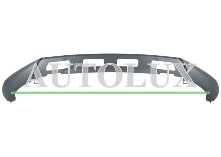 Spoiler audi q5 2017-2020 parachoques delantero / imprimado.  Referencia OE:80A807061AGRU