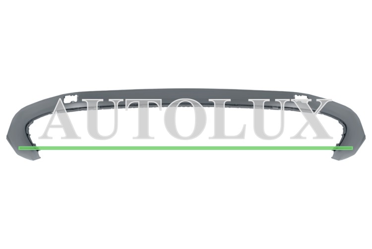 Parachoques audi q5 2017-2020 trasero / inferior / imprimado.  Referencia OE:80A807527GRU