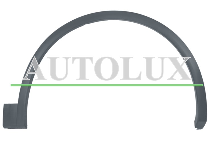 Moldura aleta audi q5 2020-2024 delantera / imprimada / derecha.  Referencia OE:80A853718JGRU