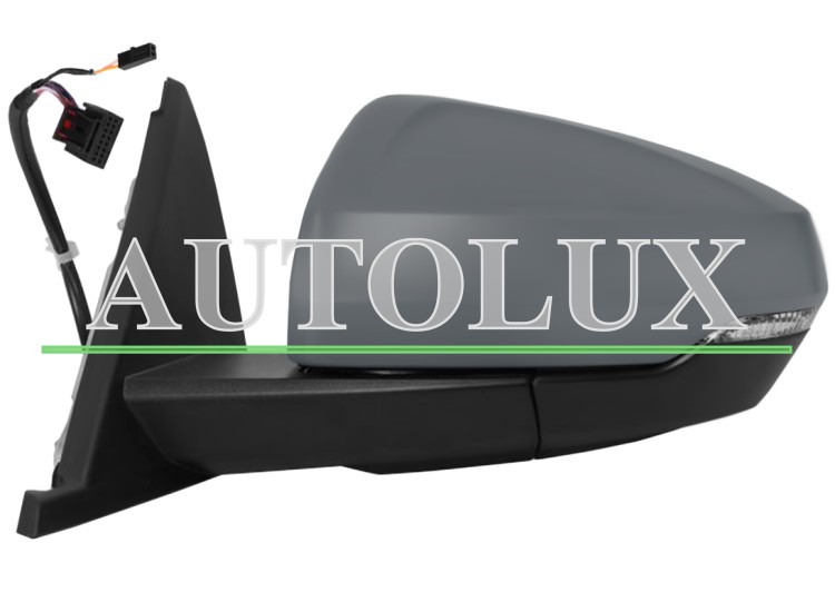 Espejo retrovisor audi a1 2018-> electrico / termico / abatible electricamente / side assist / imprimado / izquierdo.  Referencia OE:82B857409G9B9