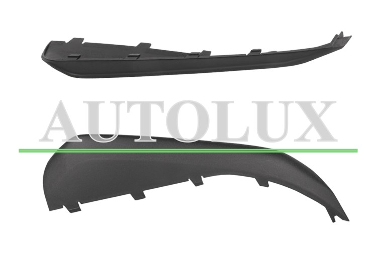 Spoiler audi a1 2018-> parachoques delantero / izquierdo.  Referencia OE:82A8070619B9