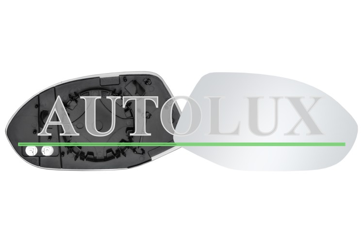 Cristal espejo retrovisor audi a7 2010-2014 con soporte / termico / convexo / derecho.  Referencia OE:4G8857536A