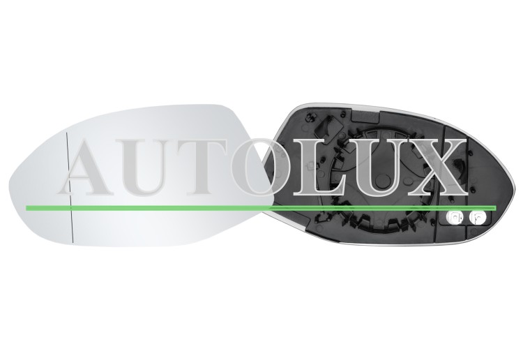 Cristal espejo retrovisor audi a7 2014-2017 con soporte / termico / asferico / izquierdo.  Referencia OE:4G8857535B