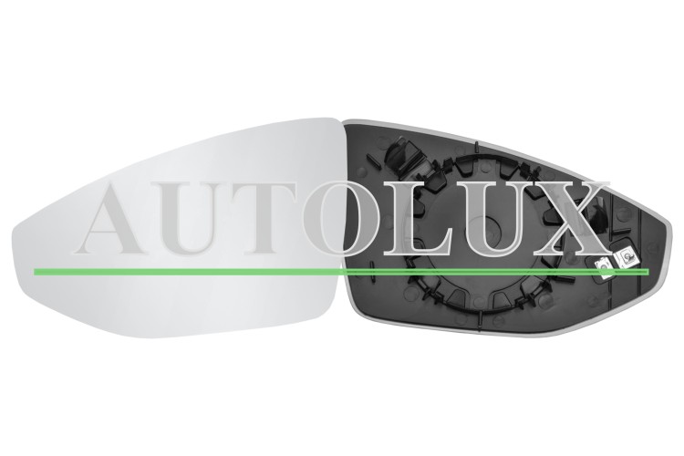 Cristal espejo retrovisor audi a7 2017-2023 con soporte / termico / convexo / izquierdo.  Referencia OE:4N0857535A