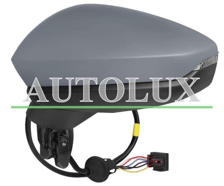 Espejo retrovisor audi a3 2020-2024 electrico / termico / piloto intermitente / imprimado / izquierdo.  Referencia OE:8Y18574099B9