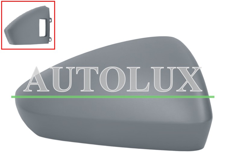 Carcasa espejo retrovisor audi a3 2020-2024 side assist / imprimada / derecha.  Referencia OE:8Y1857528AGRU