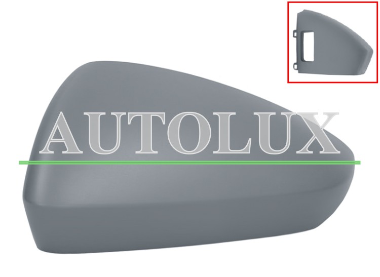 Carcasa espejo retrovisor audi a3 2020-2024 side assist / imprimada / izquierda.  Referencia OE:8Y1857527AGRU
