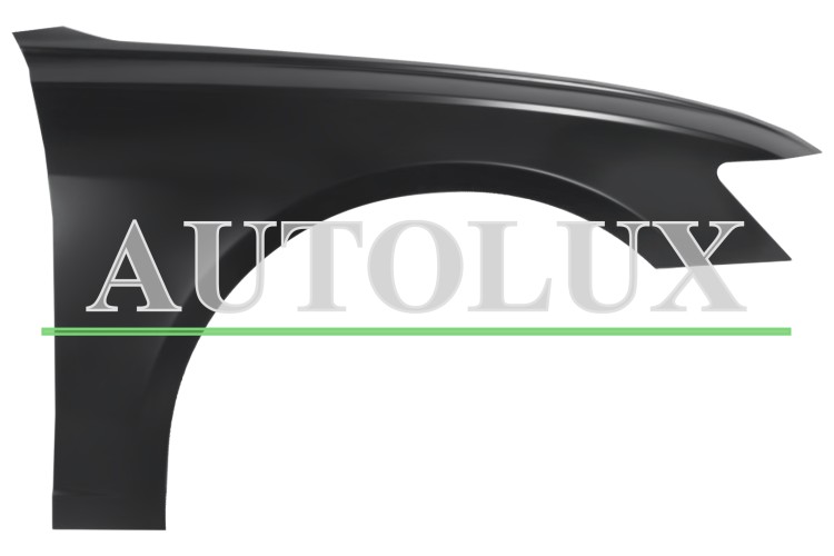 Aleta audi a6 2019-2023 delantera / aluminio / derecha.  Referencia OE:4K0821106B