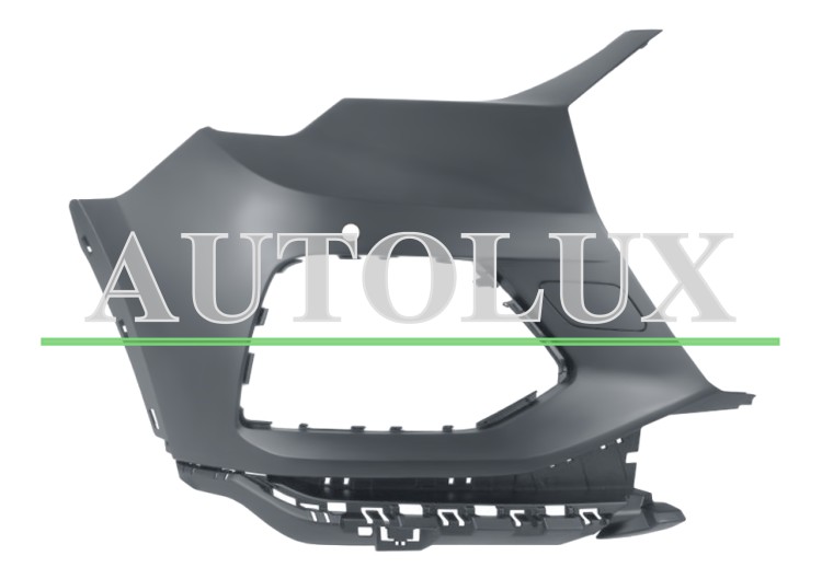 Puntera audi q3 2018-2025 delantera / con sensor / imprimada / derecha.  Referencia OE:83A807108AGRU