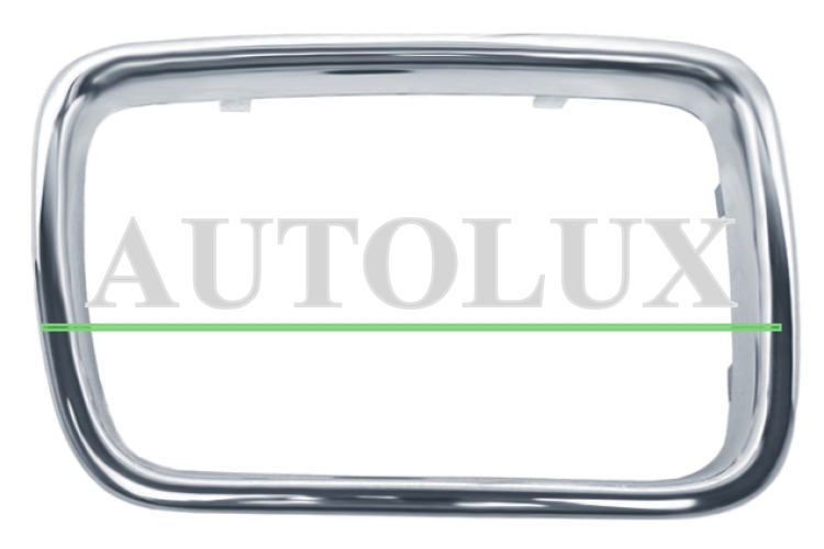 Marco rejilla bmw serie 5 e34 1994-1995 frente derecho.  Referencia OE:51138148726