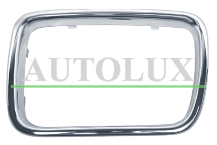 Marco rejilla bmw serie 5 e34 1994-1995 frente izquierdo.  Referencia OE:51138148725