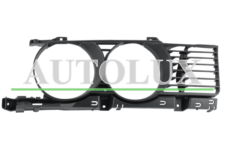 Rejilla faro bmw serie 5 e34 1987-1994 derecha.  Referencia OE:51131944138