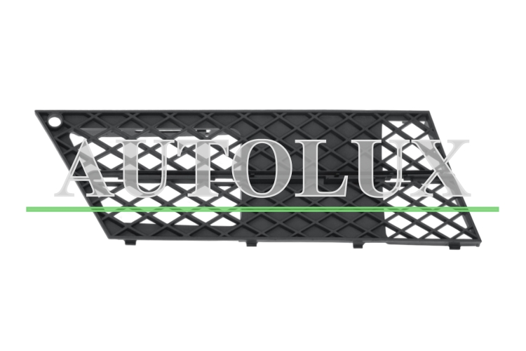 Rejilla bmw serie 5 e60-e61 2007-2011 parachoques delantero / derecha.  Referencia OE:51117178098