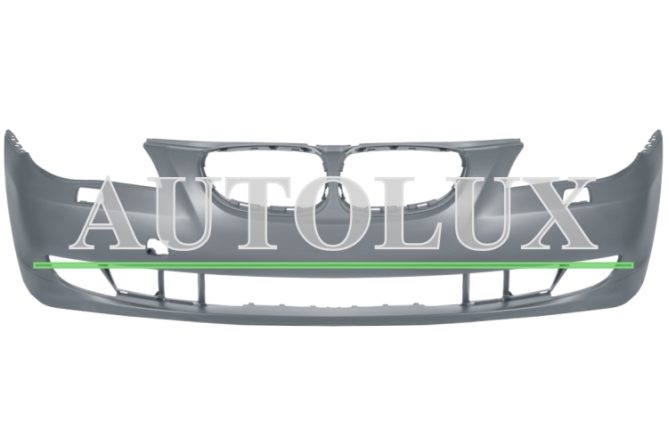 Parachoques bmw serie 5 e60-e61 2007-2011 delantero / con lavafaros / imprimado.  Referencia OE:51117178076