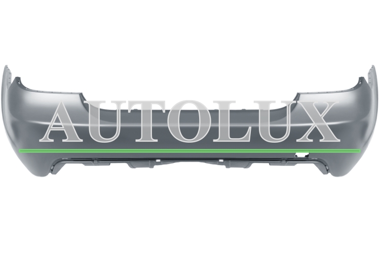 Parachoques bmw serie 5 e60 2007-2011 trasero / sedan / modelo m-tech / imprimado.  Referencia OE:51127897221