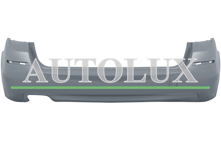 Parachoques bmw serie 5 f11 2010-2013 trasero / familiar / imprimado.  Referencia OE:51127254916