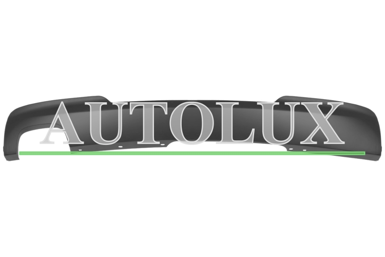 Spoiler bmw serie 5 f10-f11 2010-2013 parachoques trasero / sedan / modelo m-tech / 1 agujero.  Referencia OE:51127904994