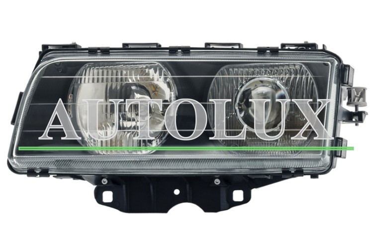 Faro delantero bmw serie 7 e38 1994-1998 xenon / base negra / izquierdo.  Referencia OE:63128376269