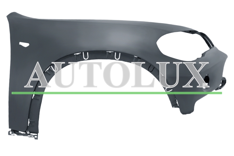 Aleta bmw x5 e70 2007-2010 delantera / sin lavafaros / derecha.  Referencia OE:51657178394